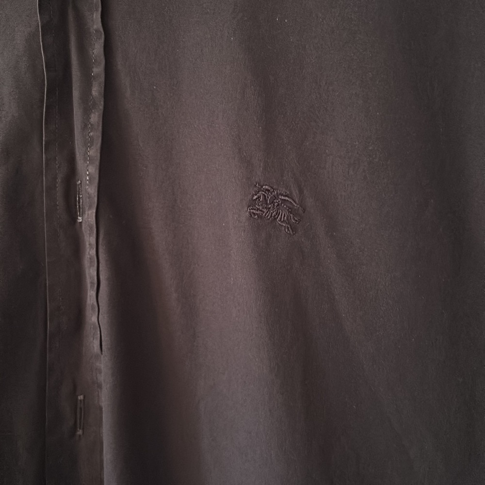 Burberry button up shirt. - Picture 3 of 6
